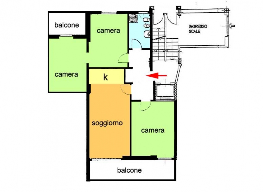 Appartamento via clavesana  - foto 11