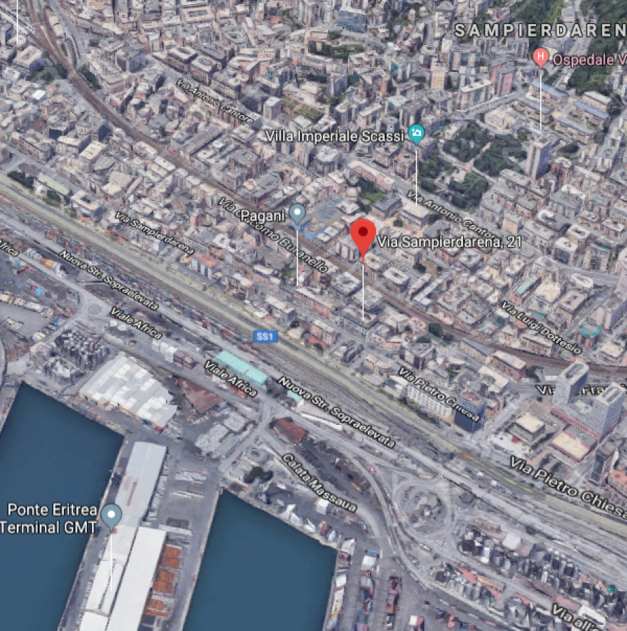 Appartamento Via Sampierdarena 21  - foto 3