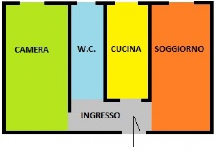 Appartamento via Principe Umberto  - foto 12