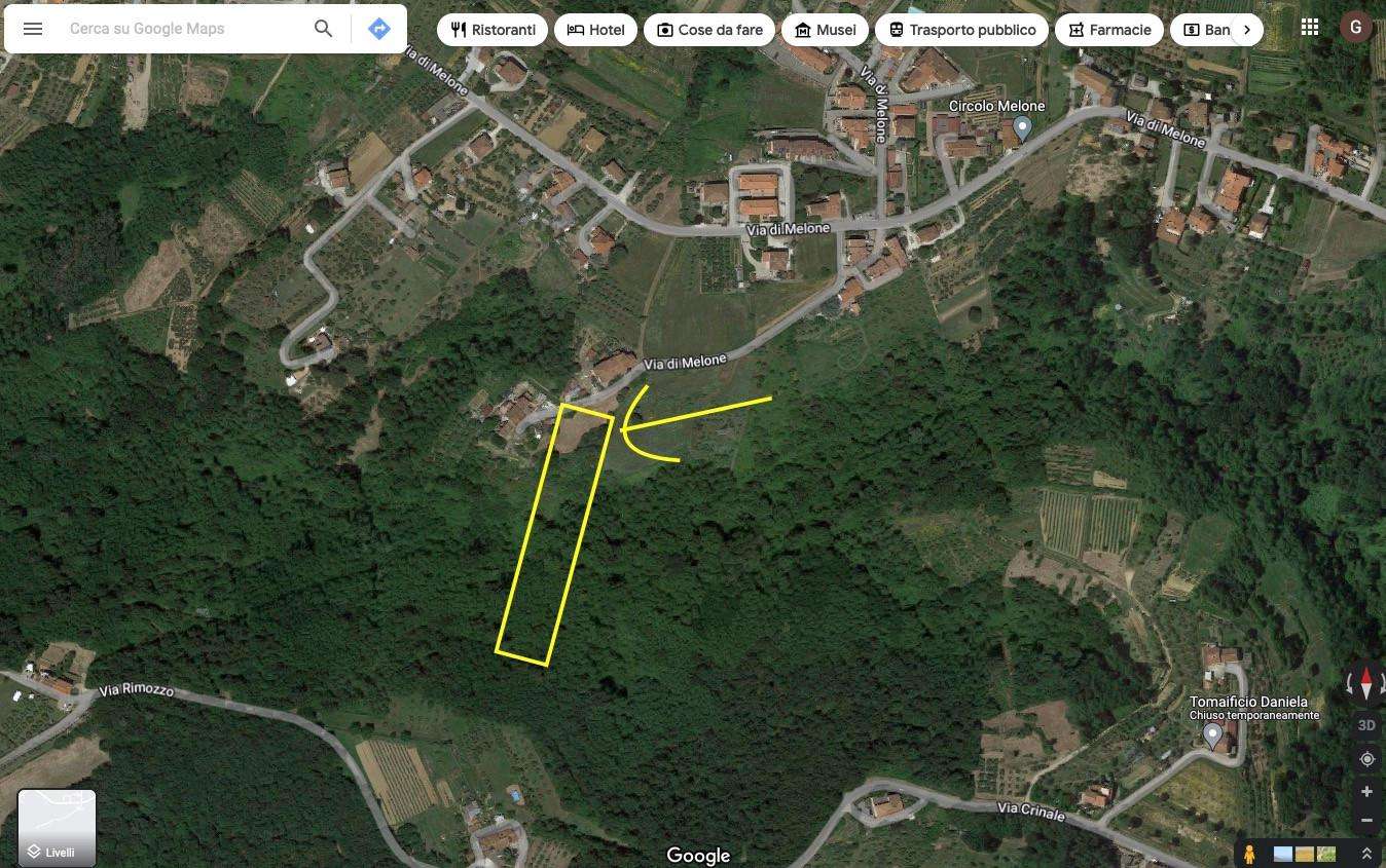 Terreno agricolo Via di Melone,  87, Santa Maria a Monte