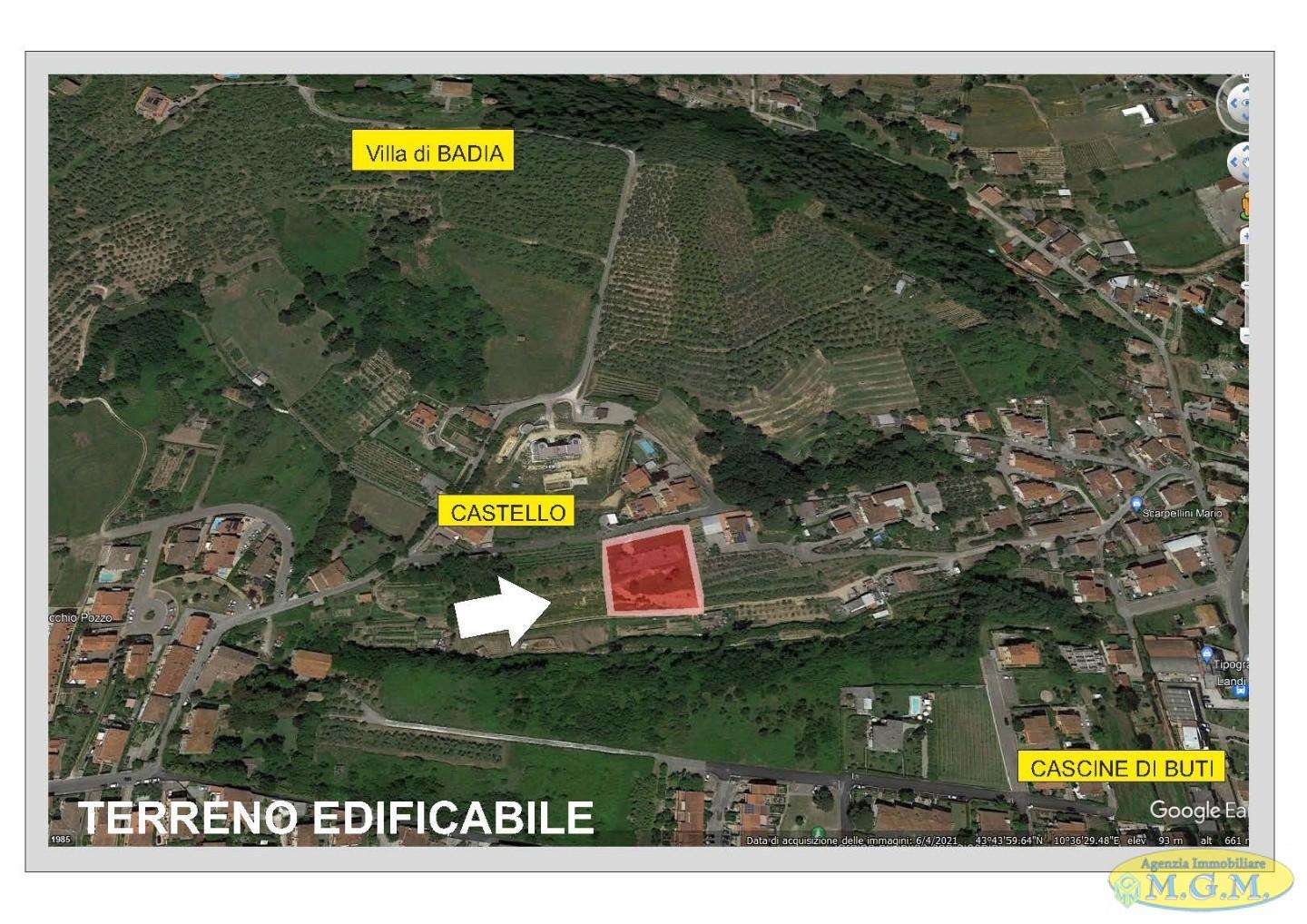 Terreno edificabile in Vendita a Buti Via Castellarso, 9