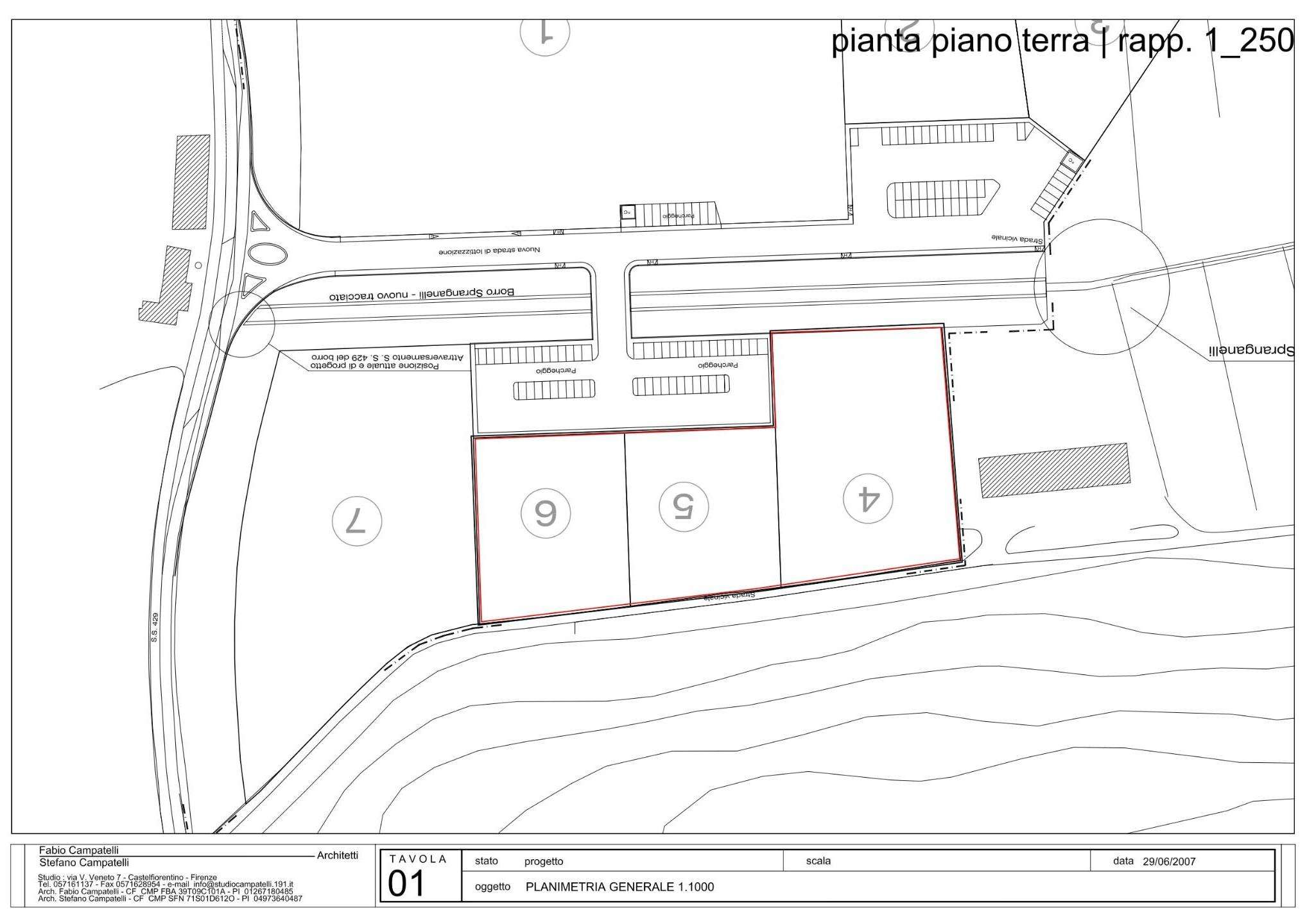 Terreno industriale Via Vittorio Niccoli,  283, Castelfiorentino