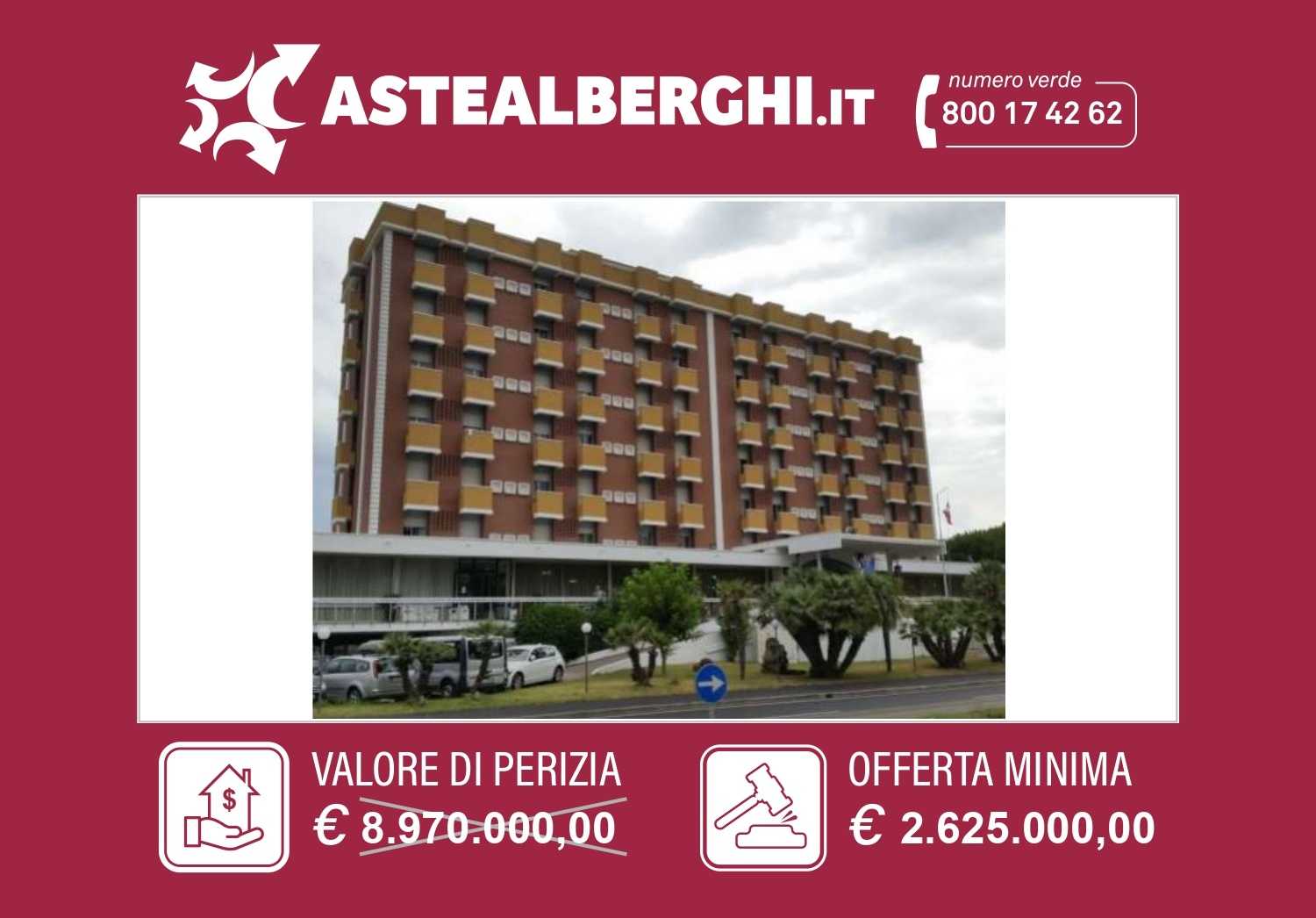 Hotel in Vendita a Rimini Via Tolemaide