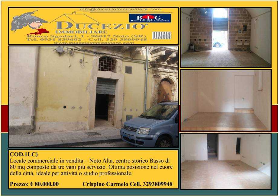 Attività  commerciale Via GARIBALDI, Noto