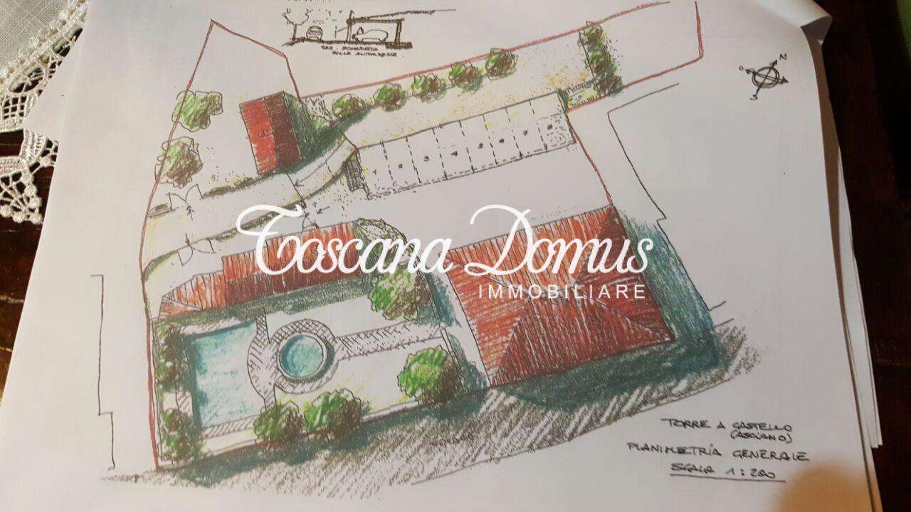 Villa F5Q+4F Asciano SI,, Asciano