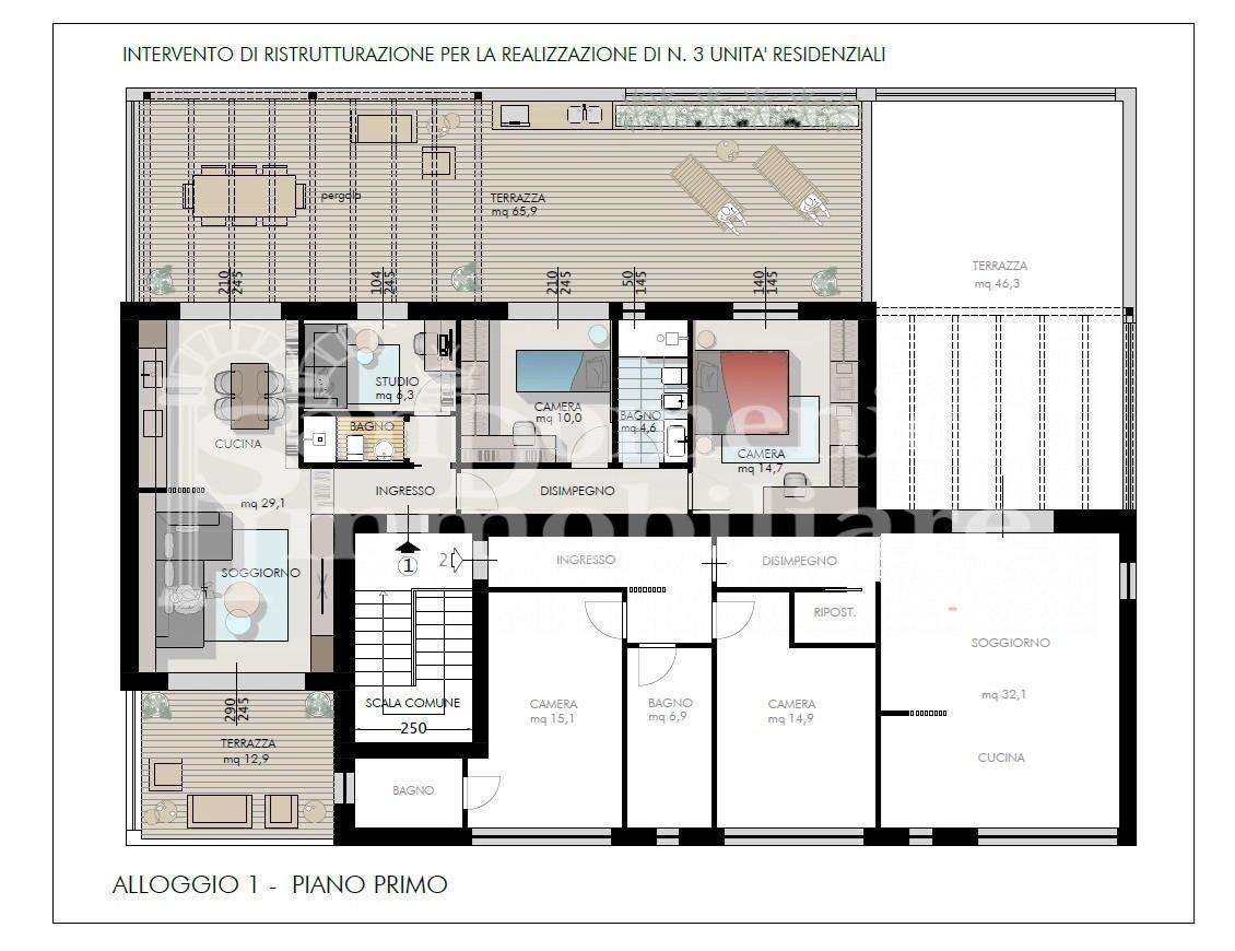 appartamento in vendita a Cascina