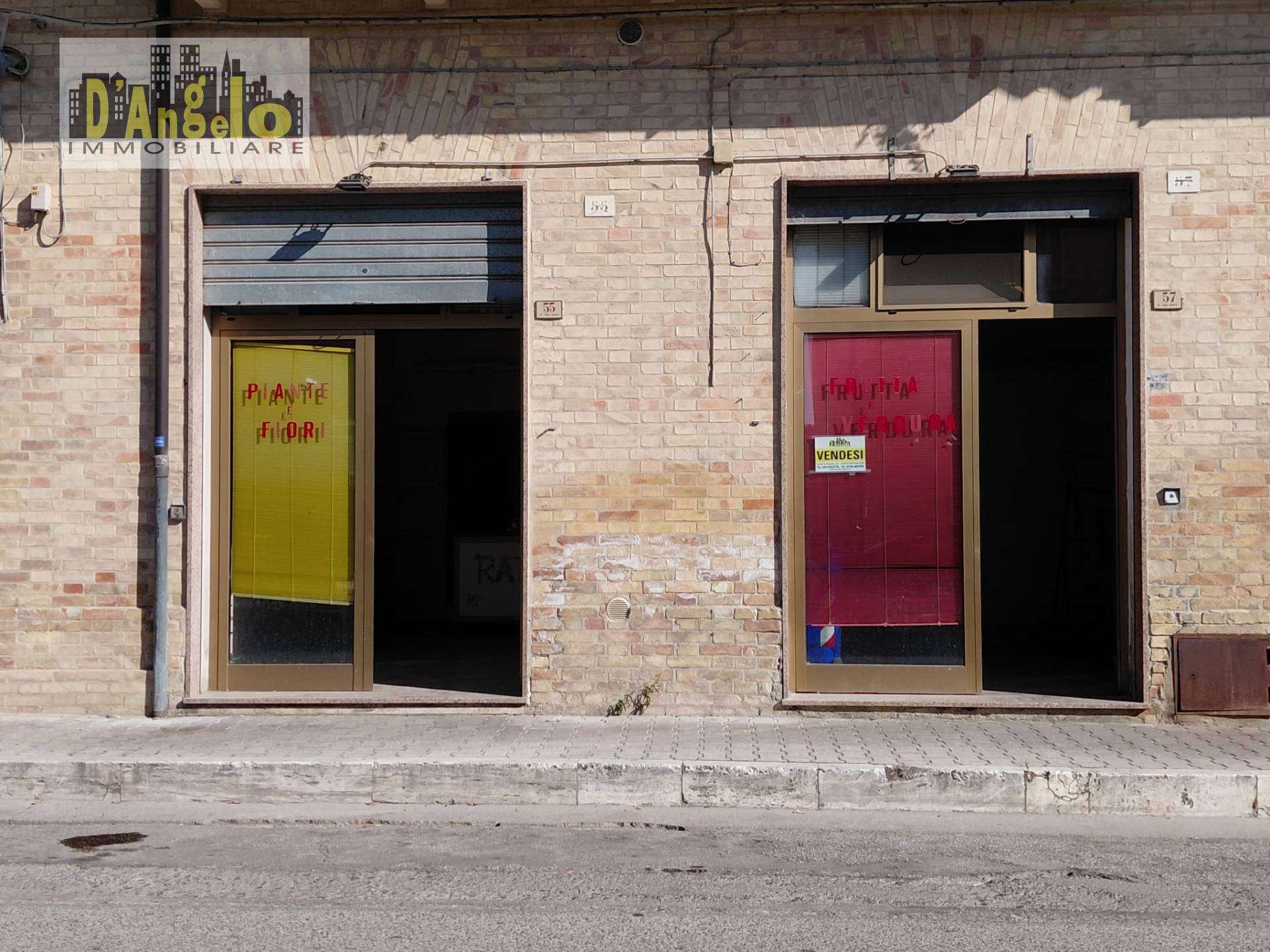 Locale commerciale via borgo gabribaldi, Castignano