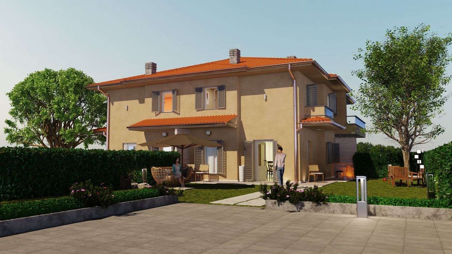 Casa Bi - Trifamiliare Capanna, Chiesina Uzzanese