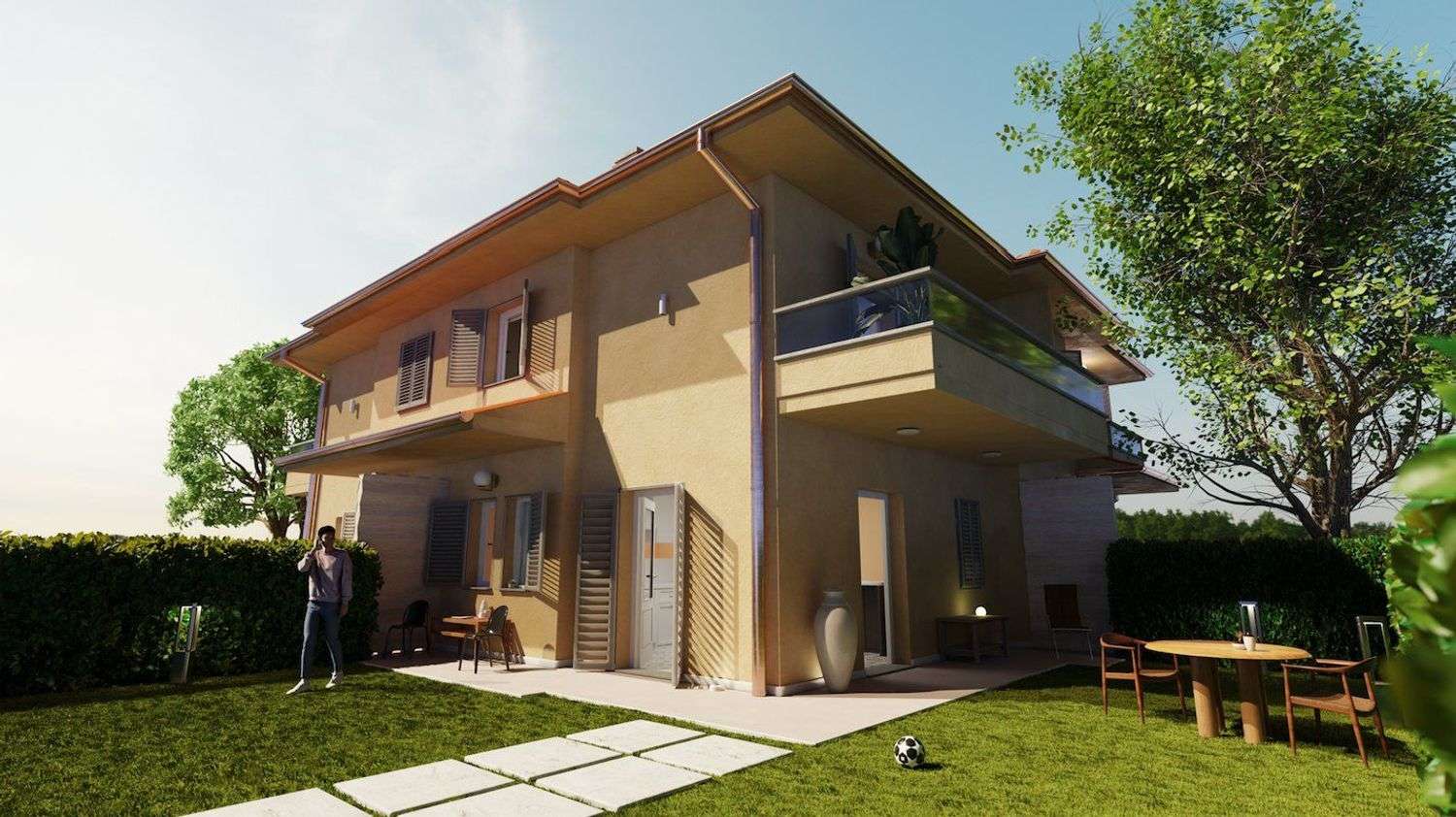 Casa Bi - Trifamiliare Capanna, Chiesina Uzzanese