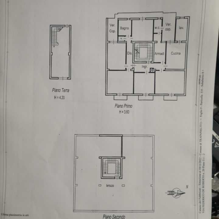 Villa VIA F.DEROBERTO, Trapani
