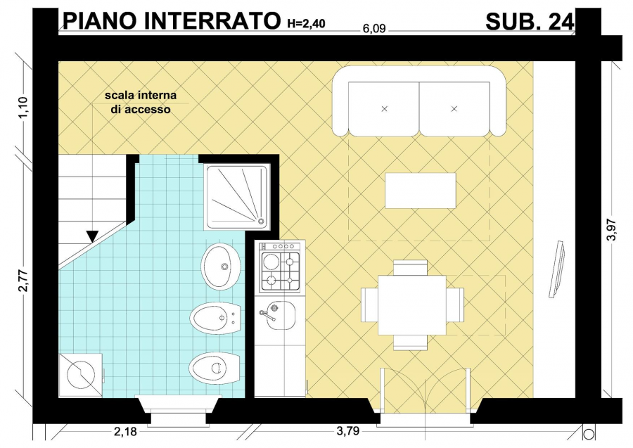Appartamento via di Nestrignana 38  - foto 7