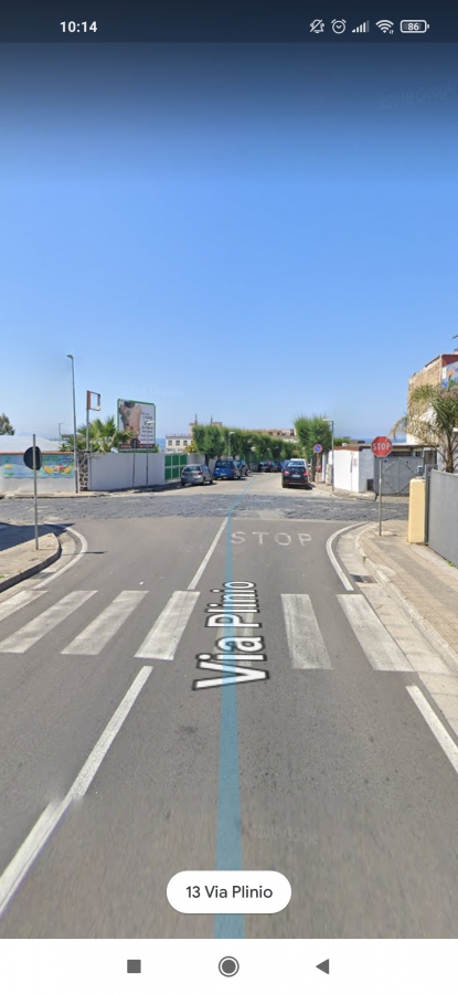 Capannone via marittima, Ercolano