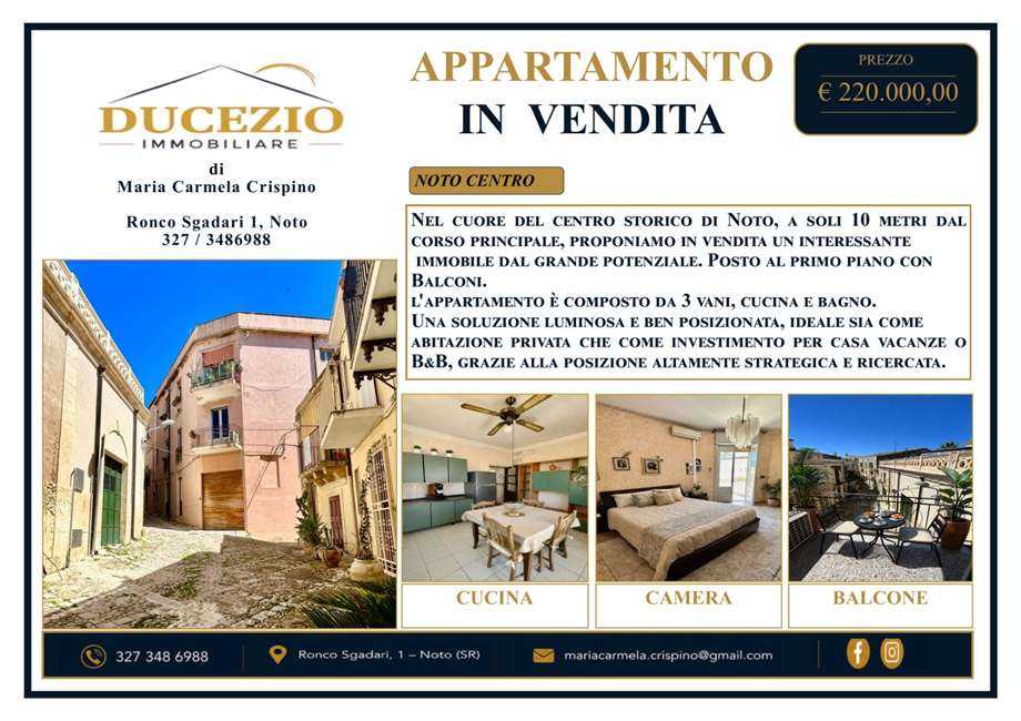 Appartamento Via Vico Carlo Pisacane, 5, Noto