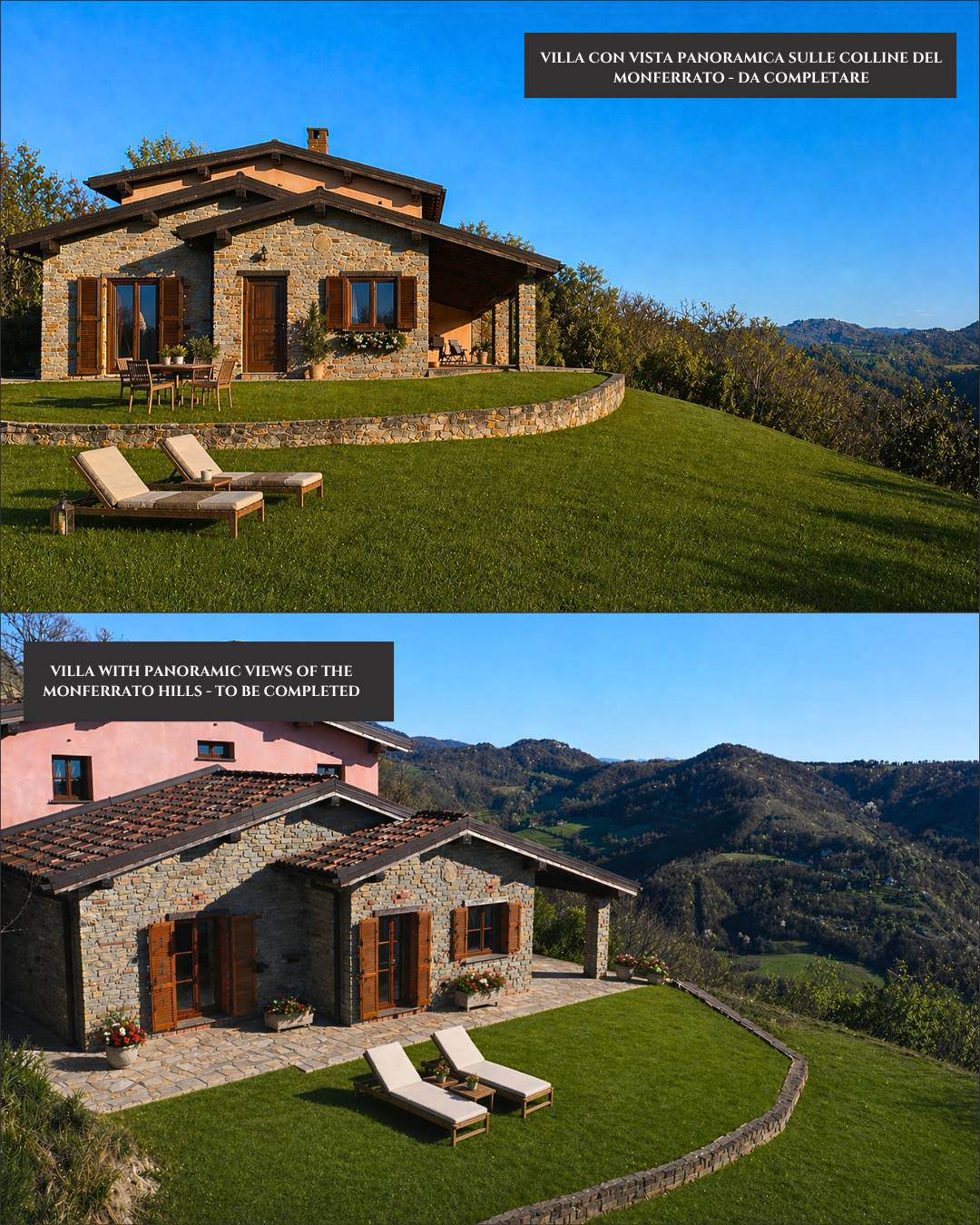 Villa caliogna, Melazzo