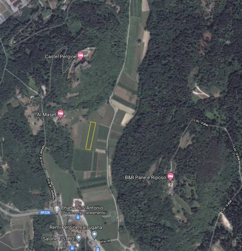 Terreno agricolo Pergine Valsugana, Pergine Valsugana