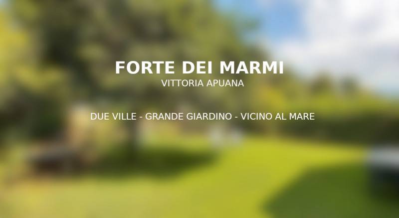 Villa Vittoria Apuana, Forte dei Marmi
