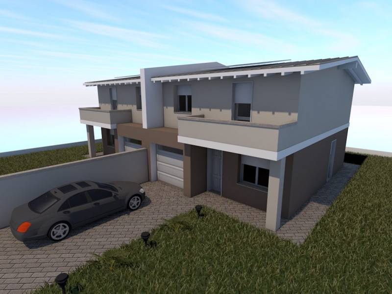 Casa Bi - Trifamiliare, Pegognaga