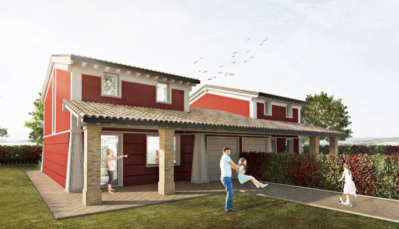 Casa Bi - Trifamiliare Ronco Campo Canneto e Viarolo, Sissa Trecasali