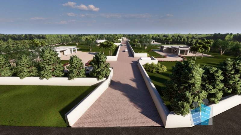Villa San Pietro in Lama, San Pietro in Lama