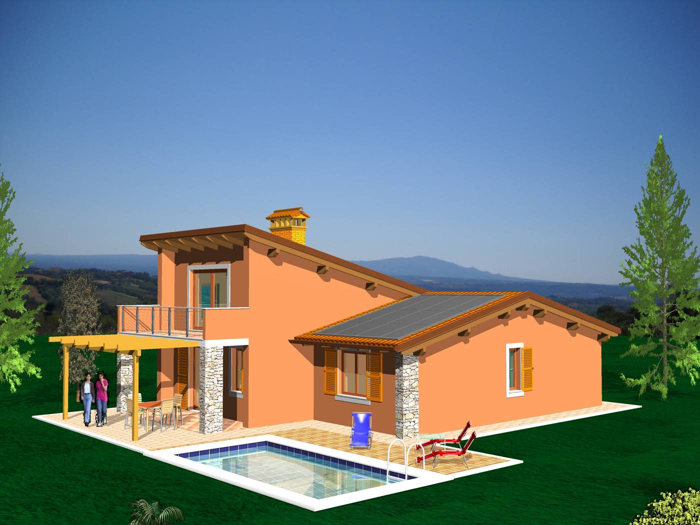 Villa, Calvi dell'Umbria