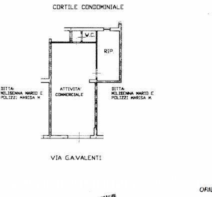 Locale commerciale, Caltanissetta
