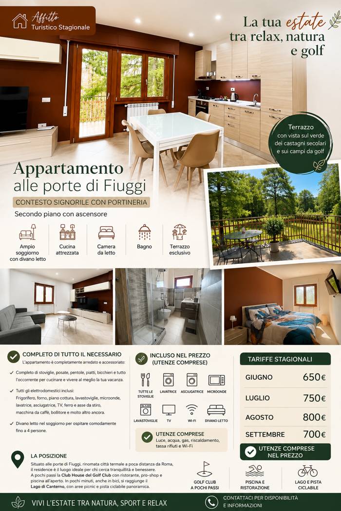 Appartamento, Fiuggi