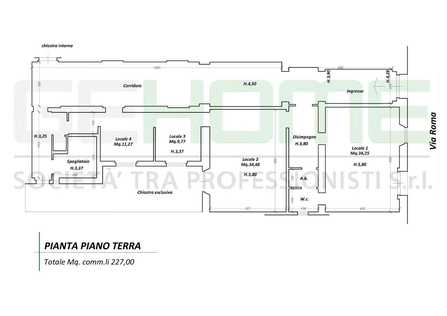 Locale commerciale Roma, Livorno