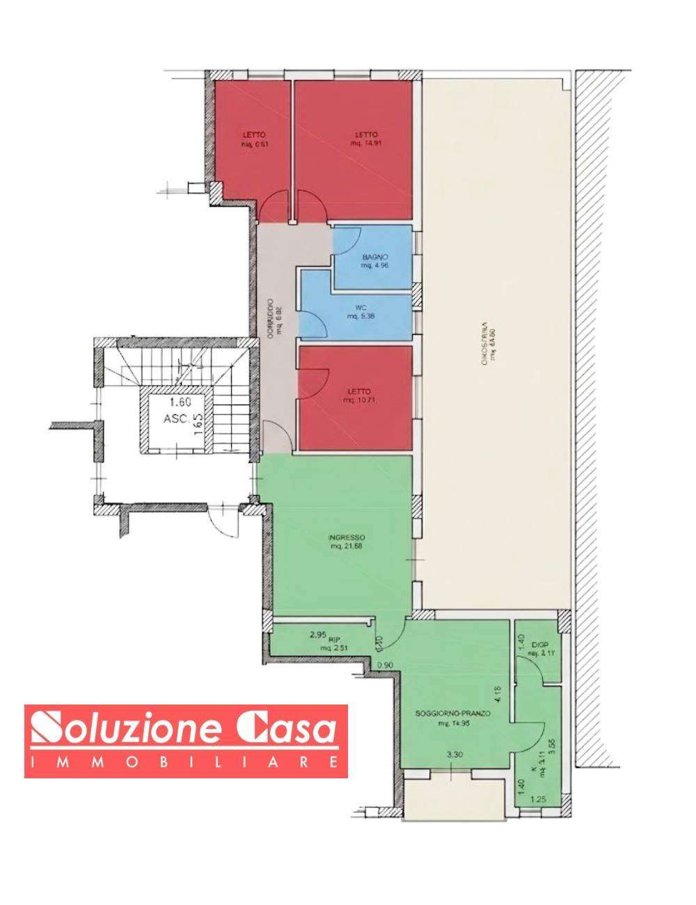 Appartamento via Pisacane 6, Spinazzola