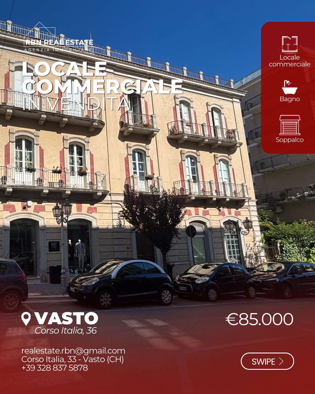 Negozio Corso Nuova Italia,  32, Vasto