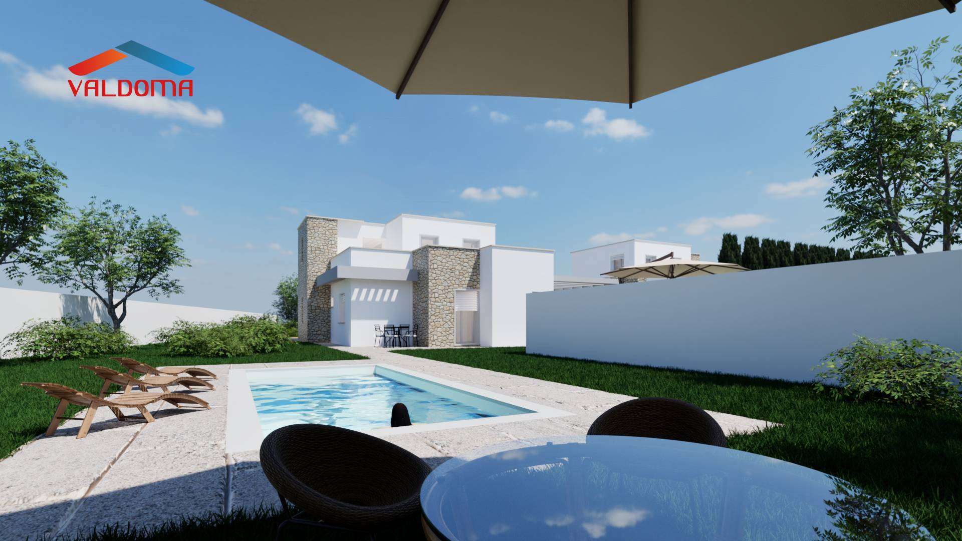 Villa via masserei73-75-77, Nardò