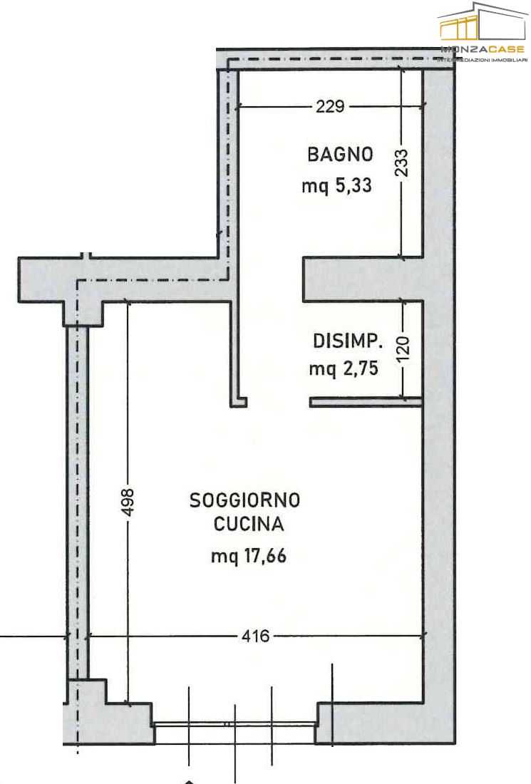 Negozio Via Guerrazzi, Monza