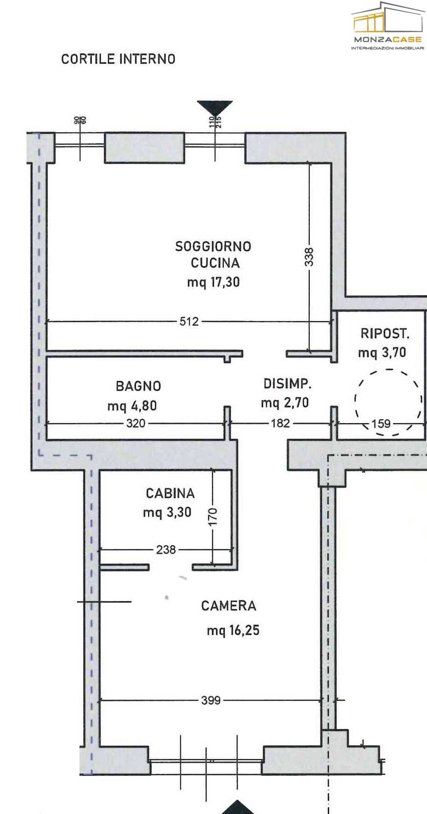 Negozio Via Guerrazzi, Monza