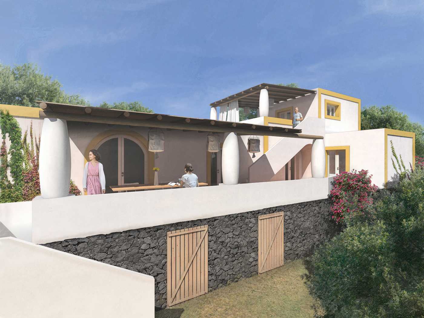 Casa indipendente Località Policastro, Santa Marina Salina
