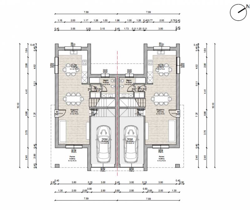 Casa Bi - Trifamiliare, Albignasego