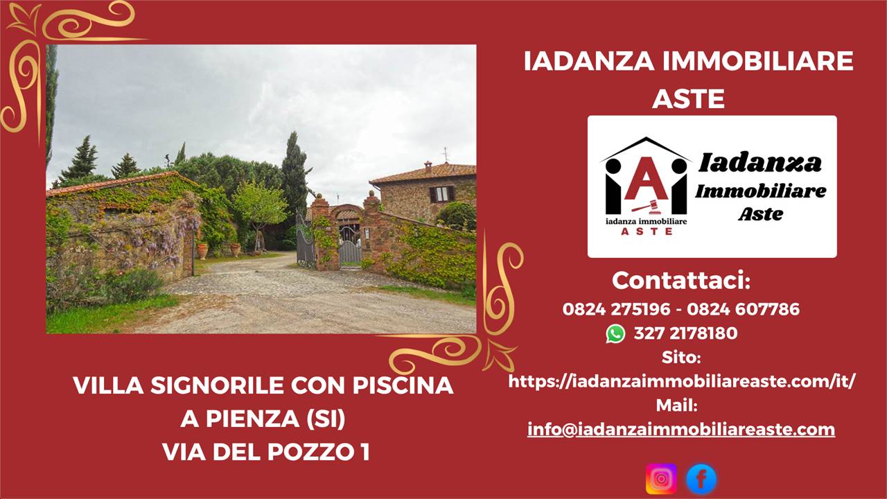 Villa, Pienza