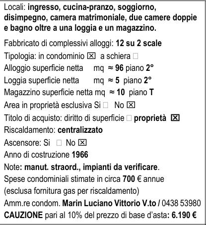 Appartamento Ceneda, Vittorio Veneto