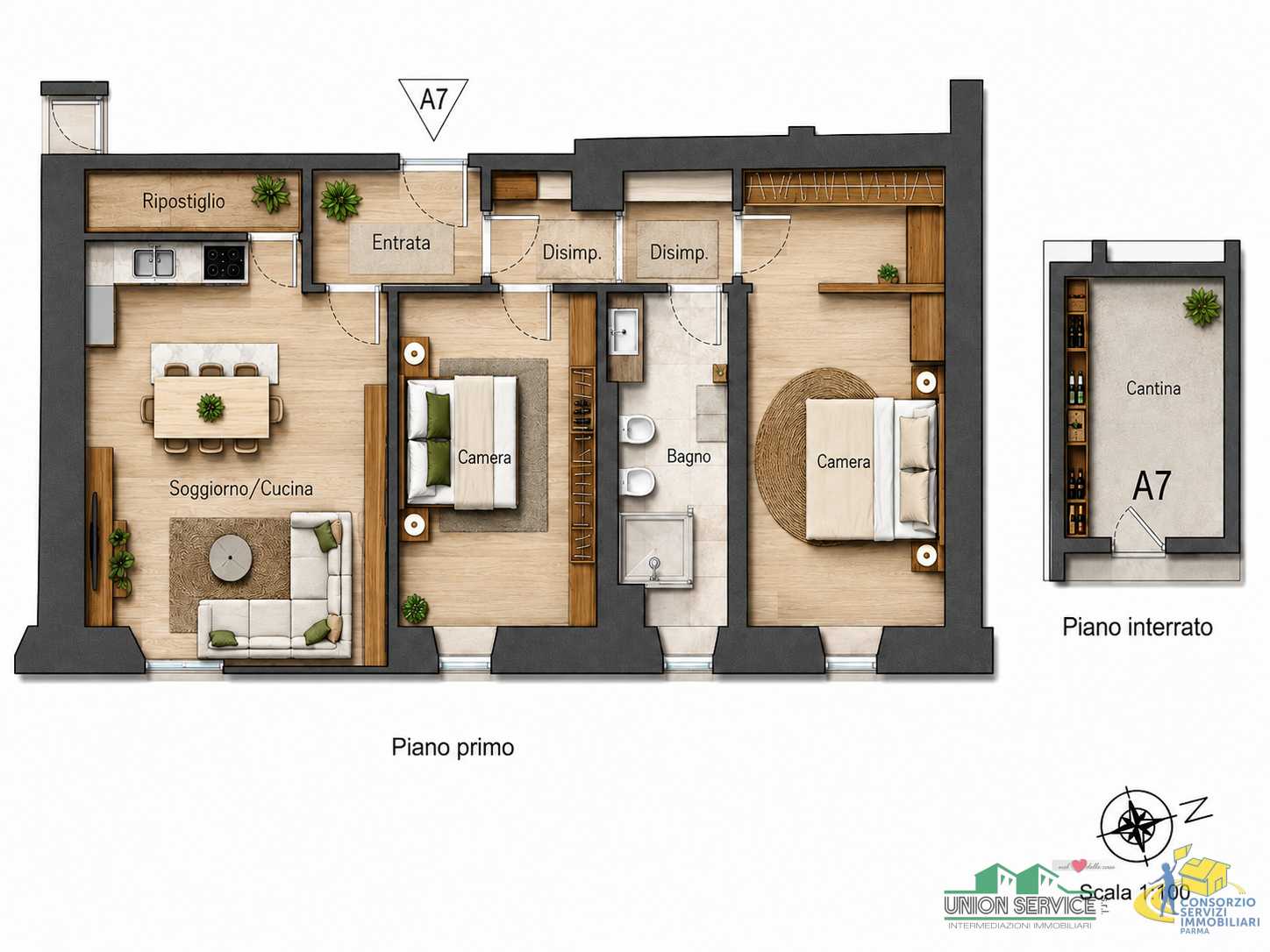 Appartamento Strada Consortile, Collecchio