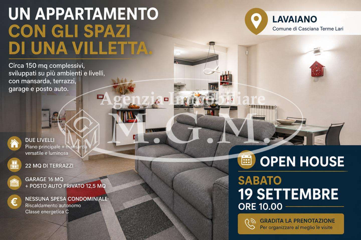 Appartamento Via Giacomo Puccini,  18, Casciana Terme Lari