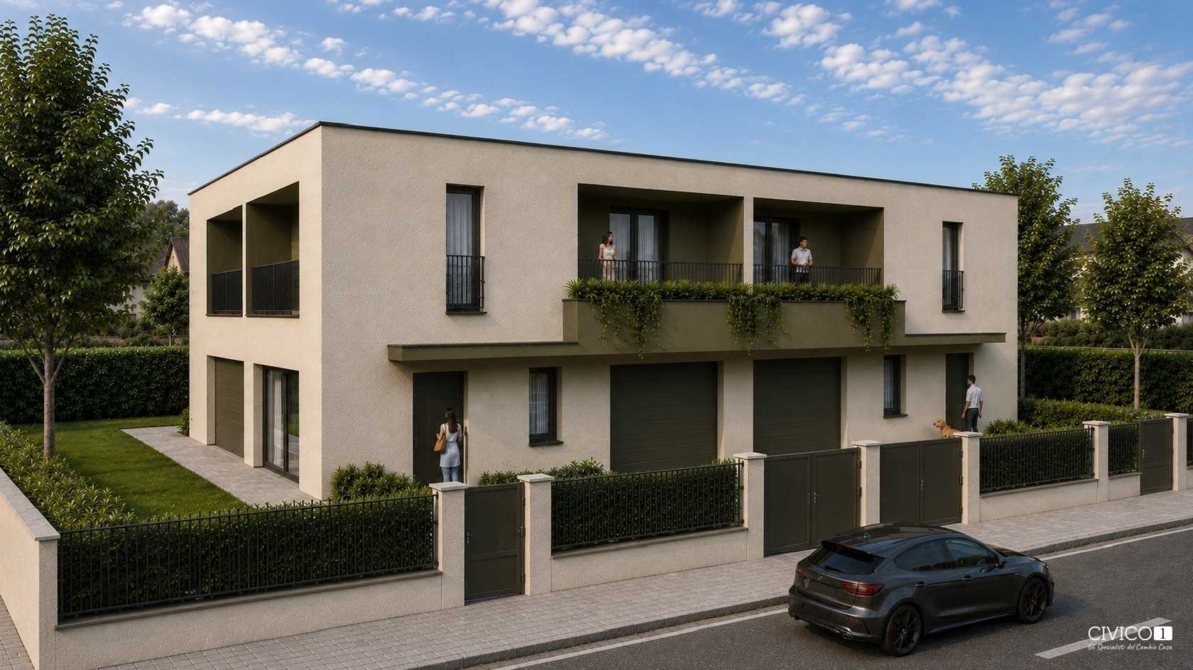 Porzione di casa Via Giuseppe Garibaldi, San Pietro in Gu
