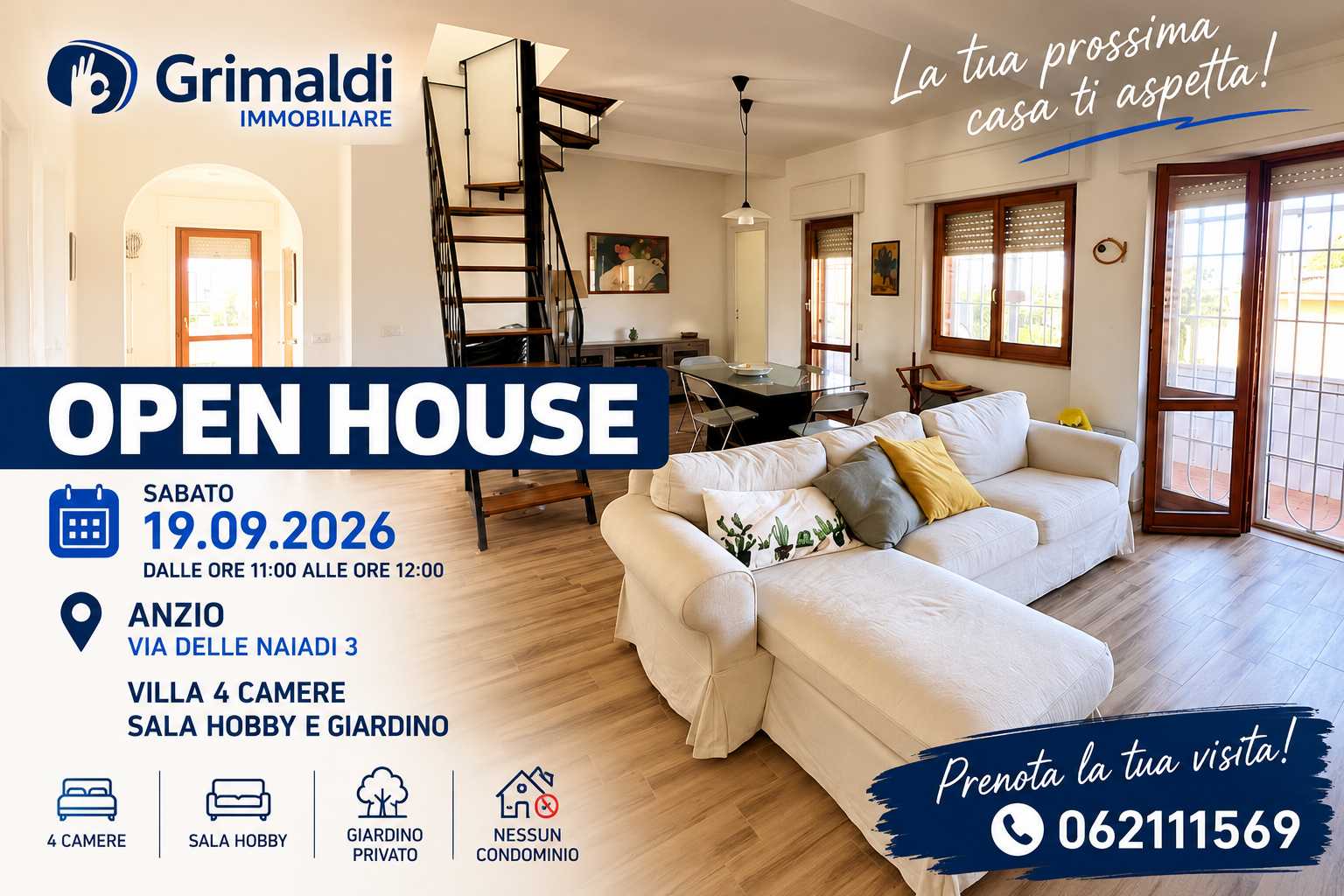 Casa indipendente Via delle Naiadi, Anzio