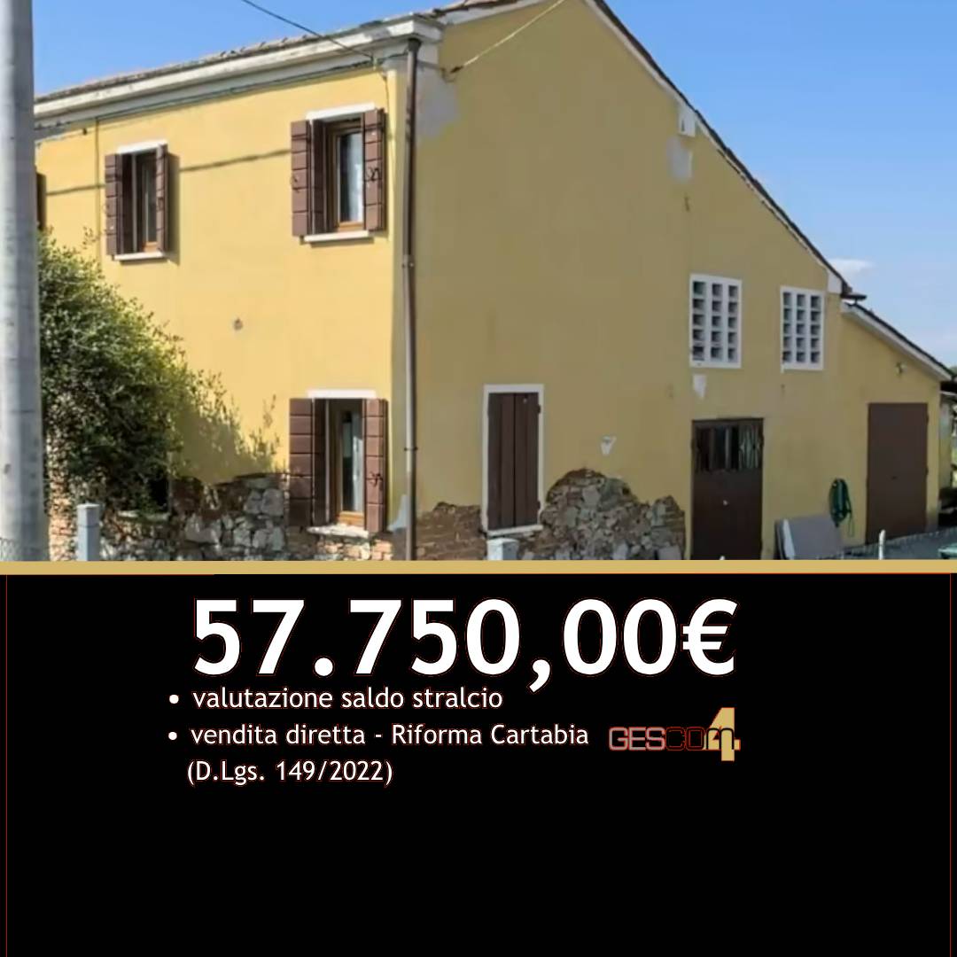 Casa indipendente Via Giuseppe Mazzini, Tribano
