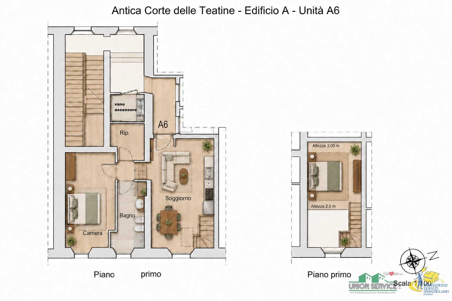 Appartamento Strada Consortile, Collecchio