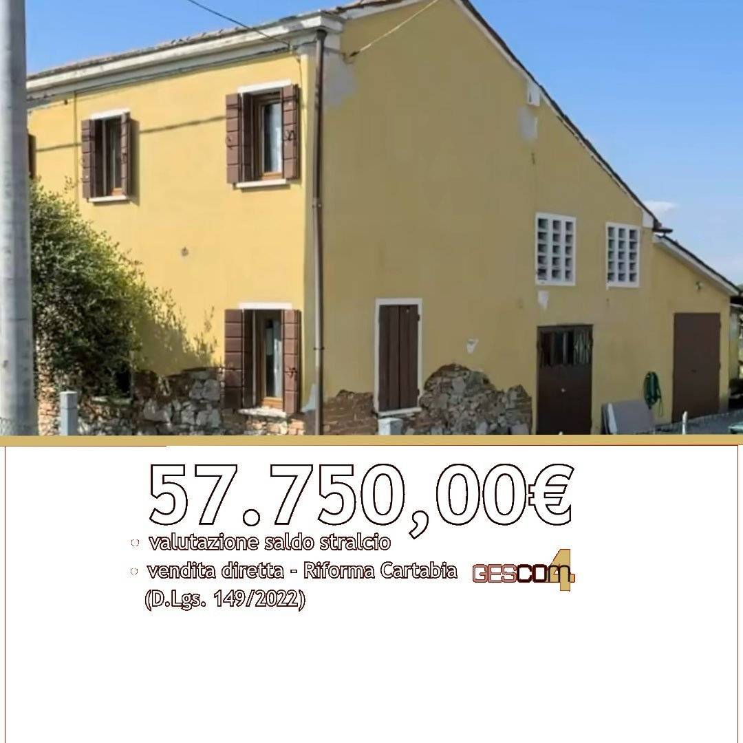 Casa indipendente Via Giuseppe Mazzini, Tribano