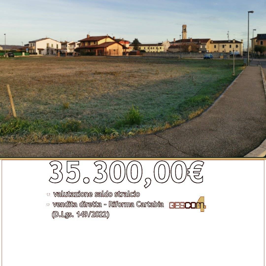 Terreno edificabile, Pojana Maggiore