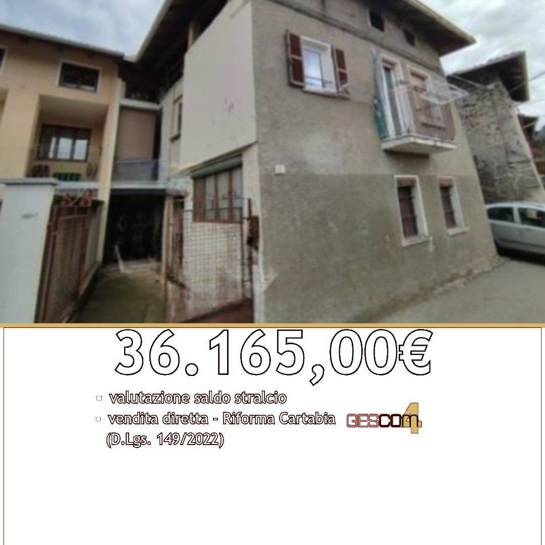 Porzione di casa Via Bagnella, Borgosesia