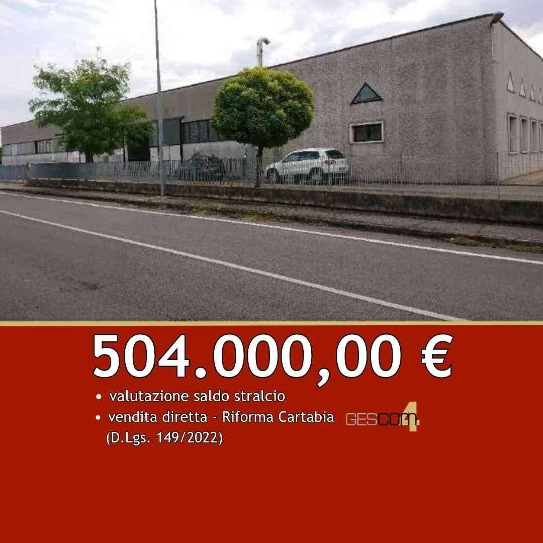 Capannone Via Maestri del Lavoro, Legnago