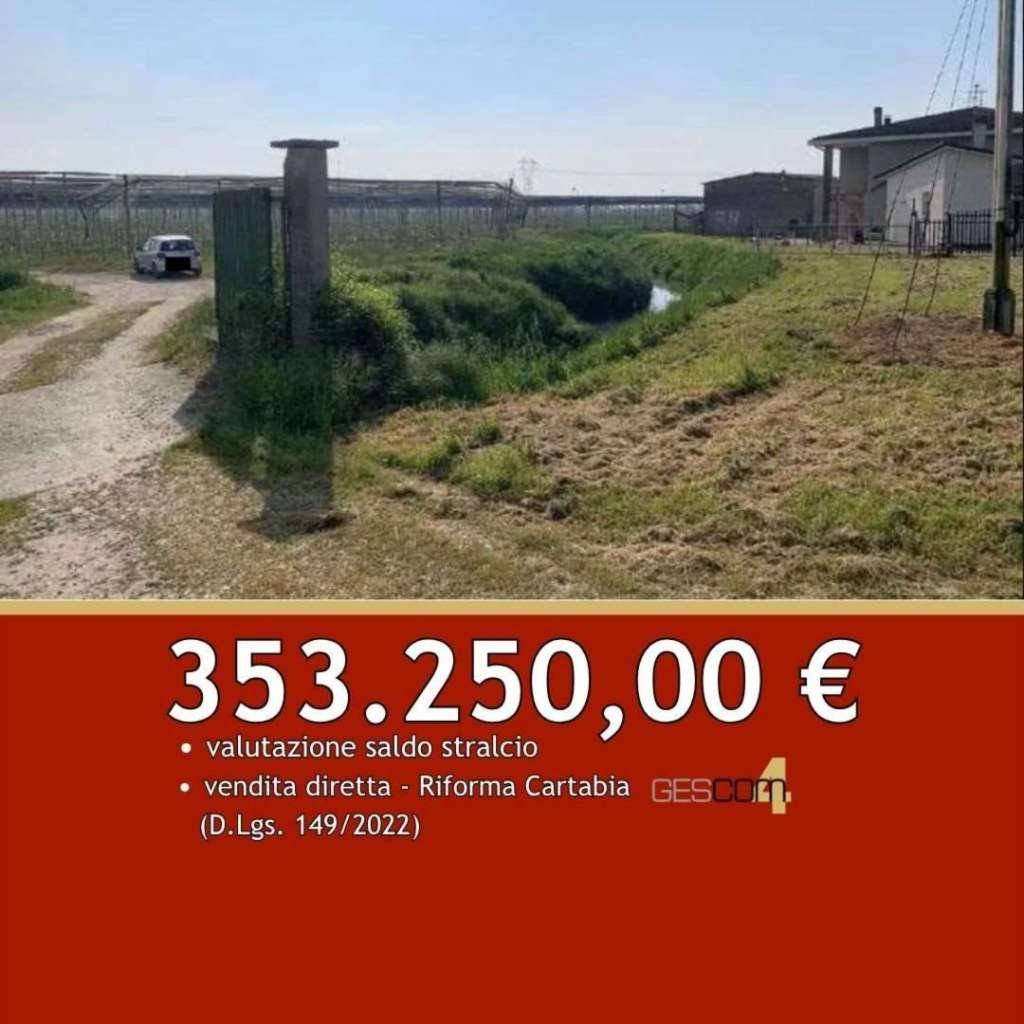 Terreno agricolo Via Moneta, Belfiore