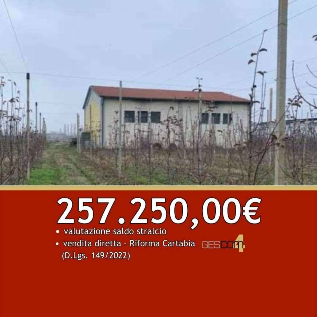 Capannone Località Sabbionara, Zevio