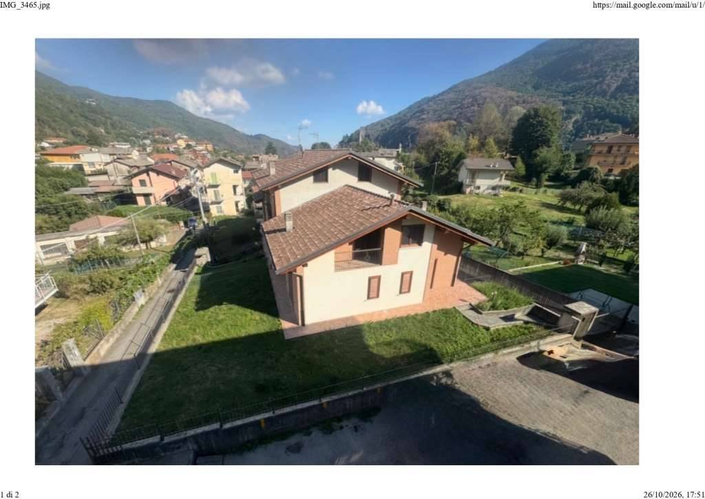Villa via berchera, Pont Canavese